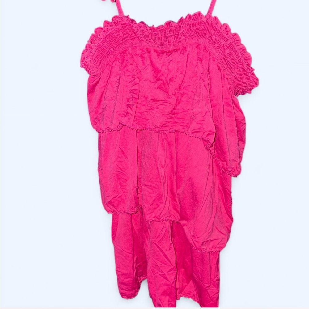 Juicy Couture Hot Pink Ruffled Dress
